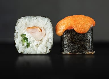 Chicken Roll with Cheese Cap