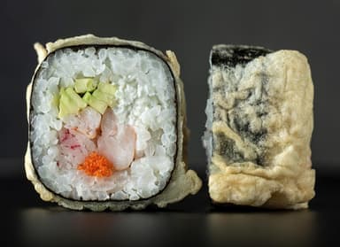 Hot Roll with Shrimp and Kani