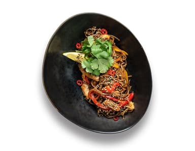 Buckwheat Noodles with Chicken