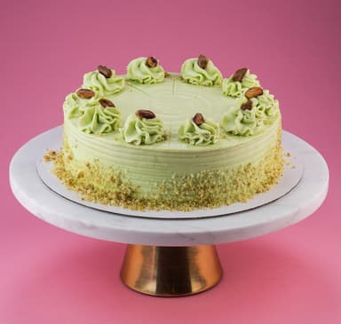 Pistachio Raspberry Cake