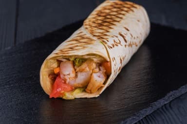 Shrimp Popcorn Shawarma