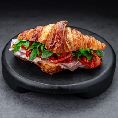 Prosciutto & Cheese Croissant