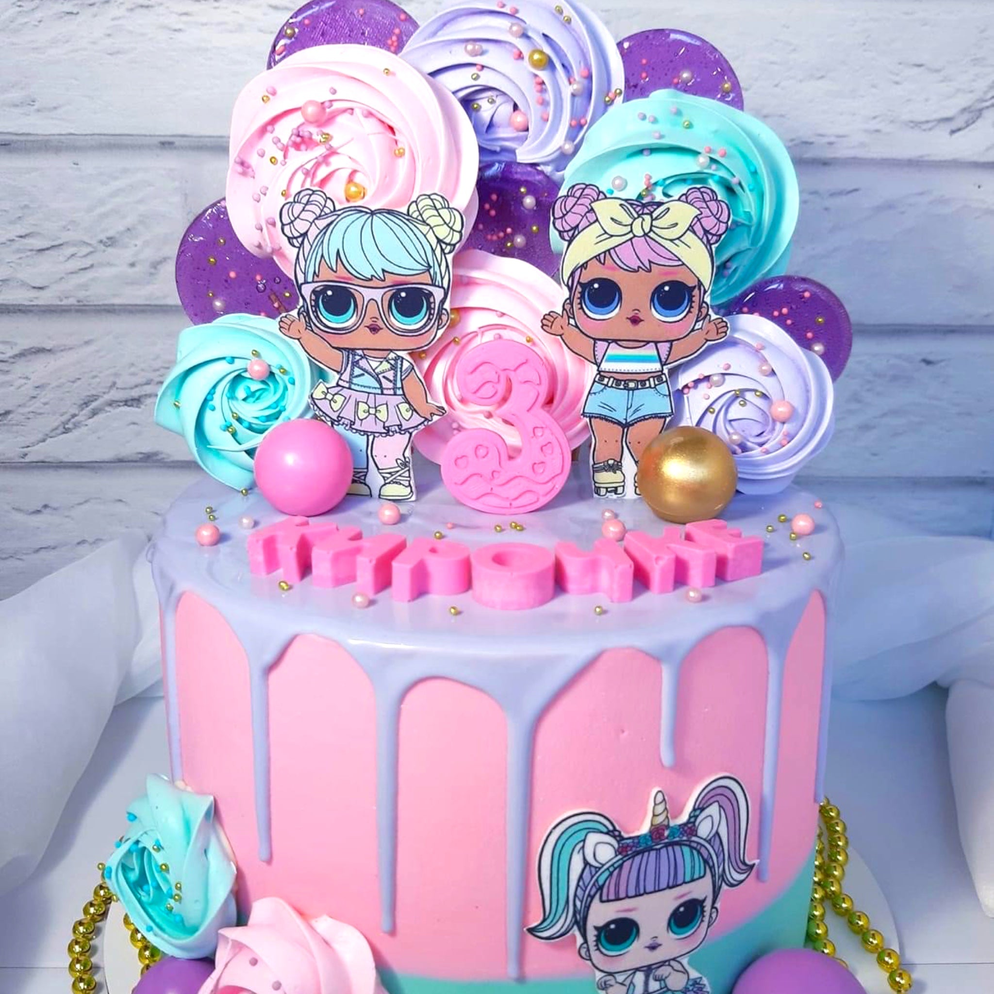 LOL Dolls Birthday Cake — Skazka Cakes